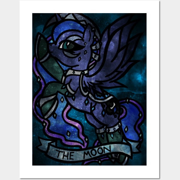 MLP Arcana | The Moon Wall Art by ScribbleSketchScoo